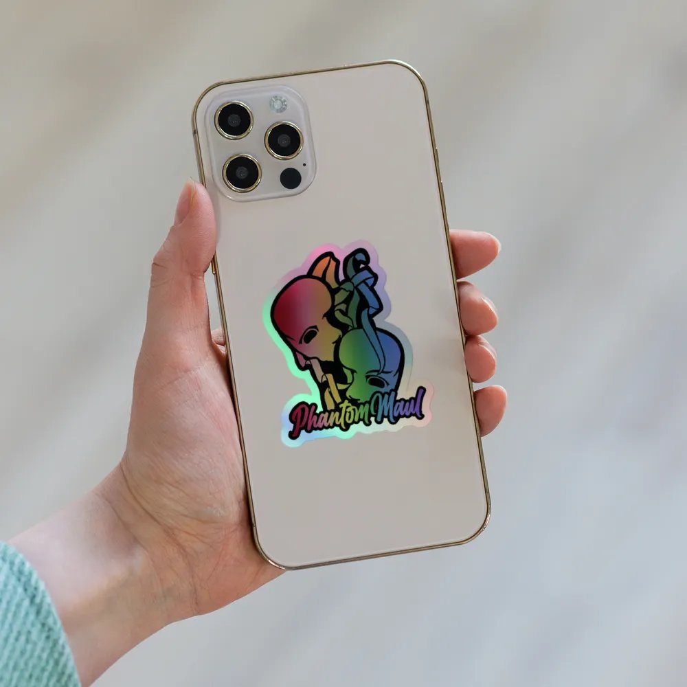 Rainbow Big Logo Holographic Sticker product image (6)