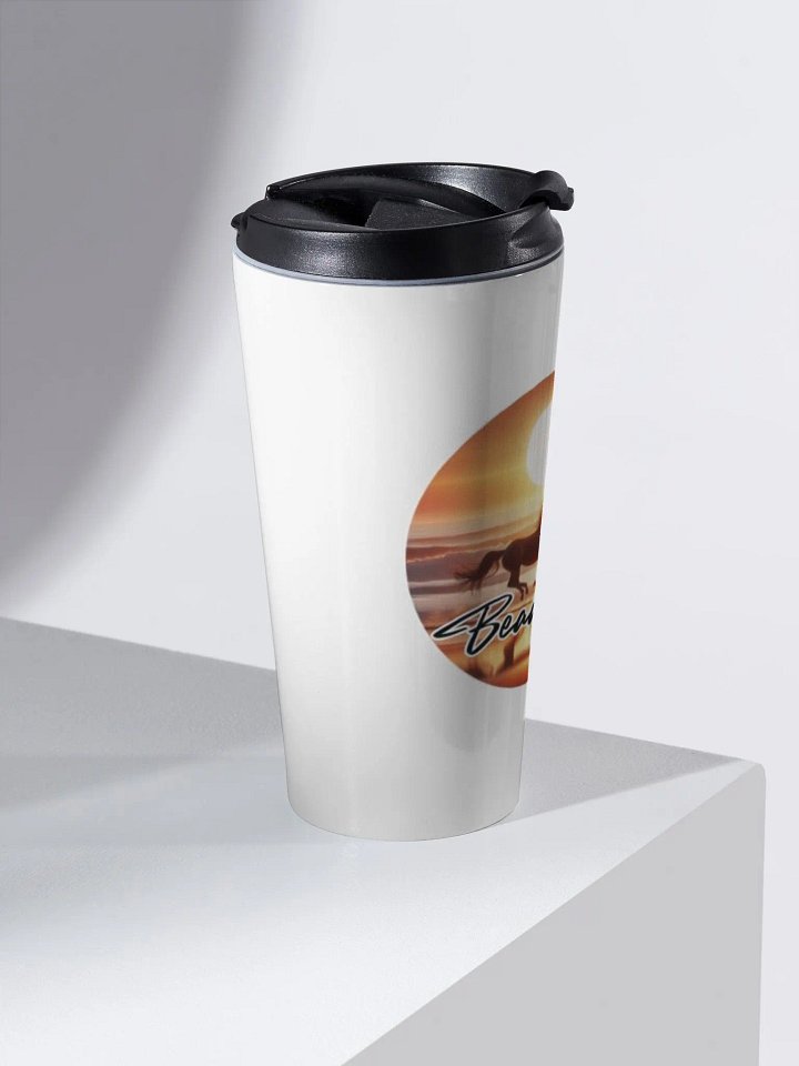 Sunset Gallop Stainless Steel Travel Mug product image (2)
