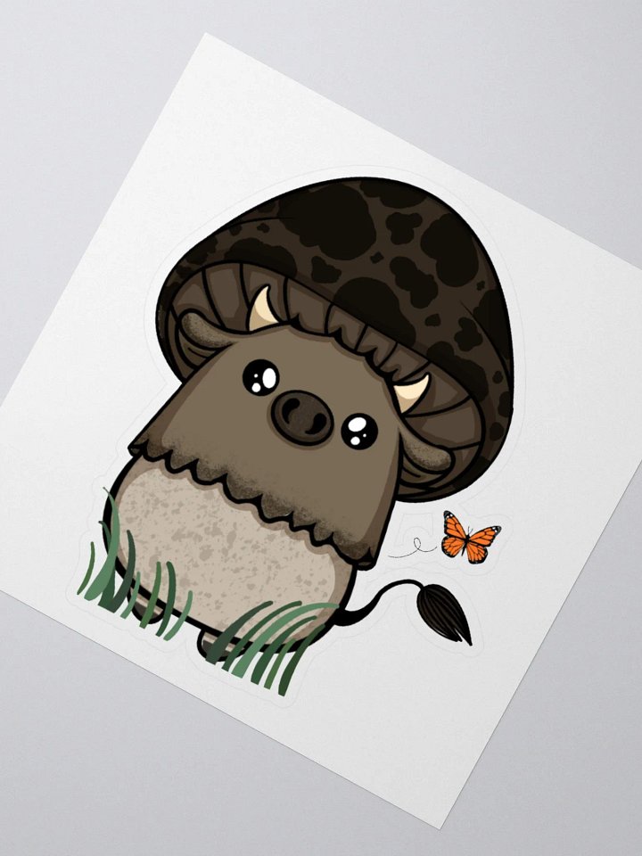 Mooshroom Kiss Cut Sticker product image (2)