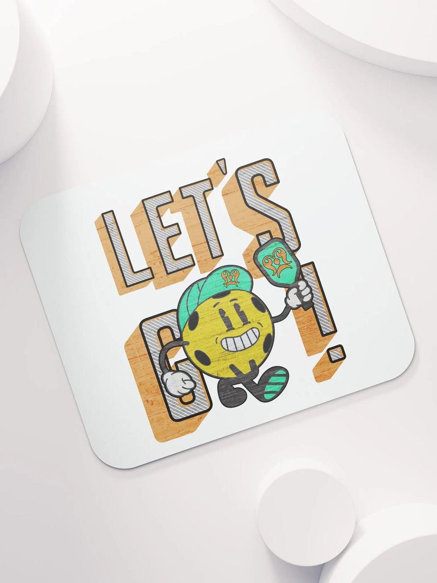 Lets Go Pickleball Mascot Mouse Pad product image (5)