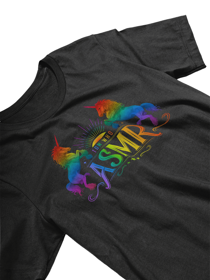 ASMR Unicorns Rainbow / Supersoft Tee product image (2)