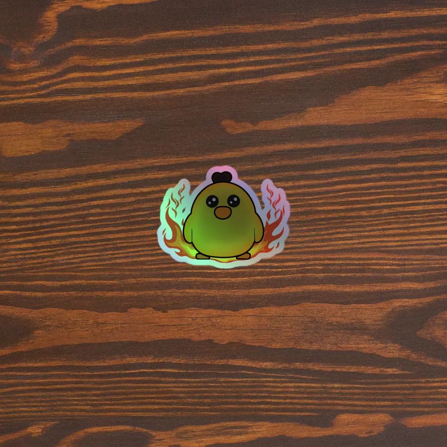 Evil Duck Holo Sticker product image (3)