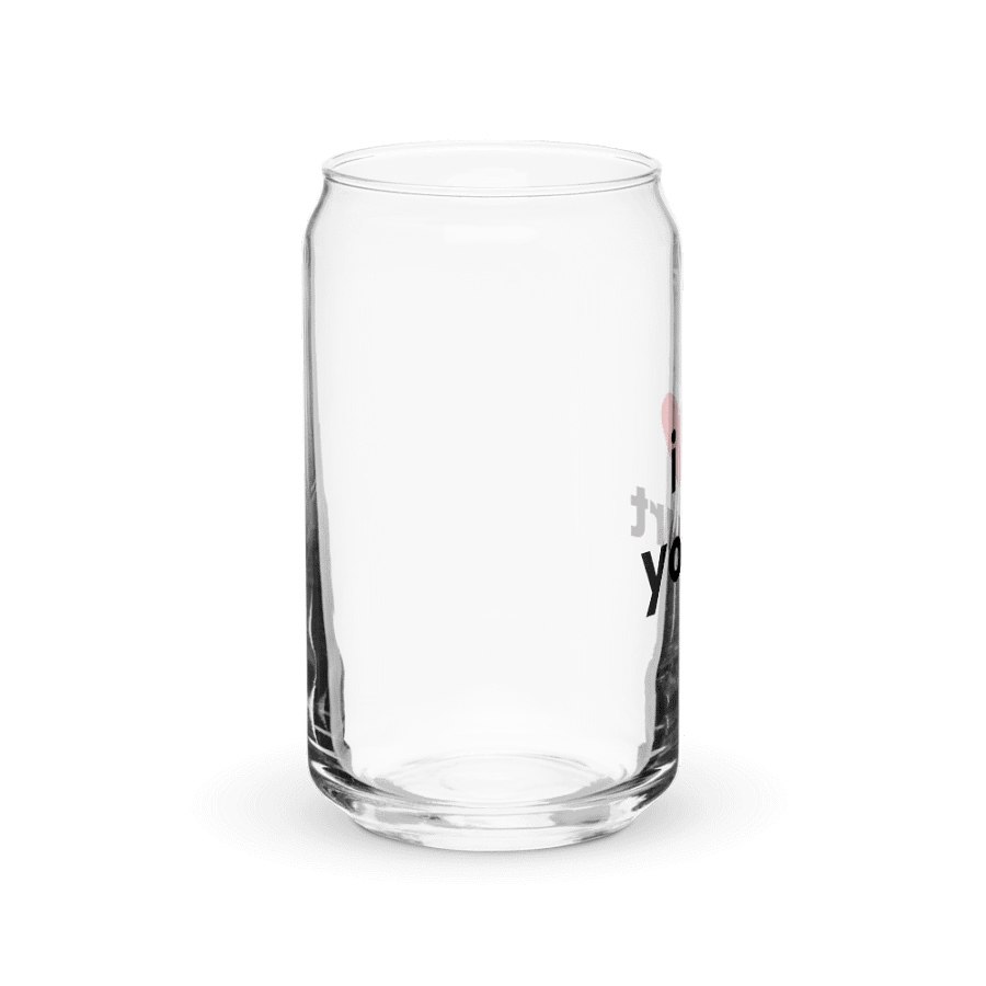 "i ❤ yogurt" can-shaped glass product image (8)