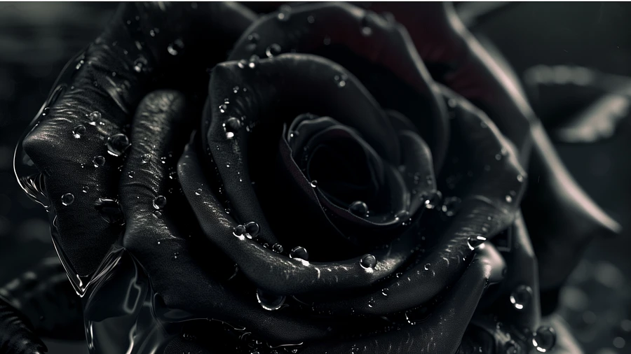 Black Rose Wallpaper Beautiful Aesthetic Visual Desktop Background HD 4k 3840x2160 1920x1080 for PC and Laptop product image (1)