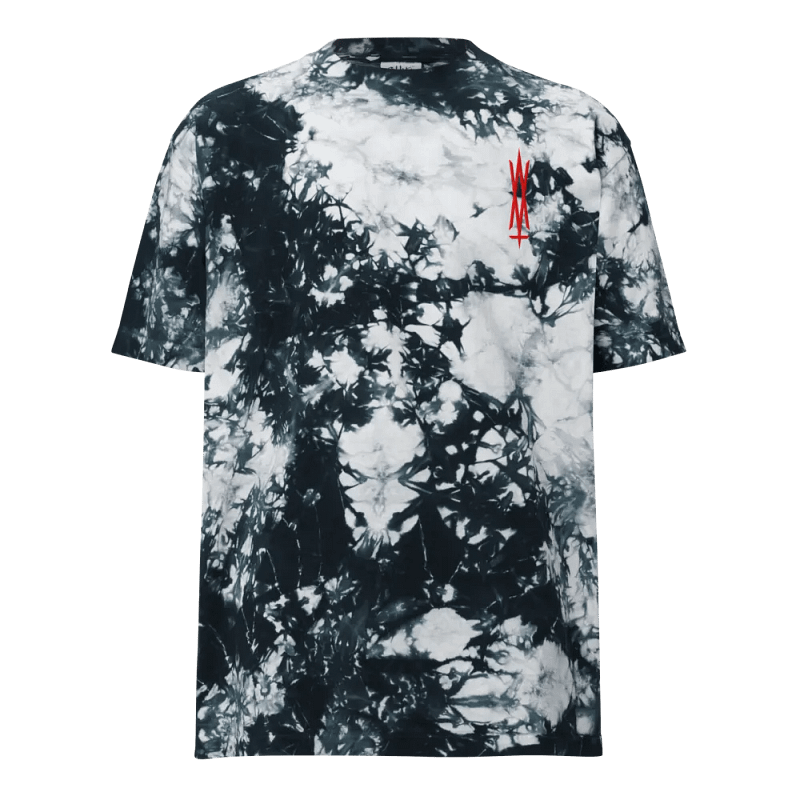 Box Sigil Embroidered Tie Dye Tee