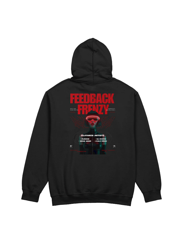 Feedback Frenzy Cyberpunk Hoodie product image (2)
