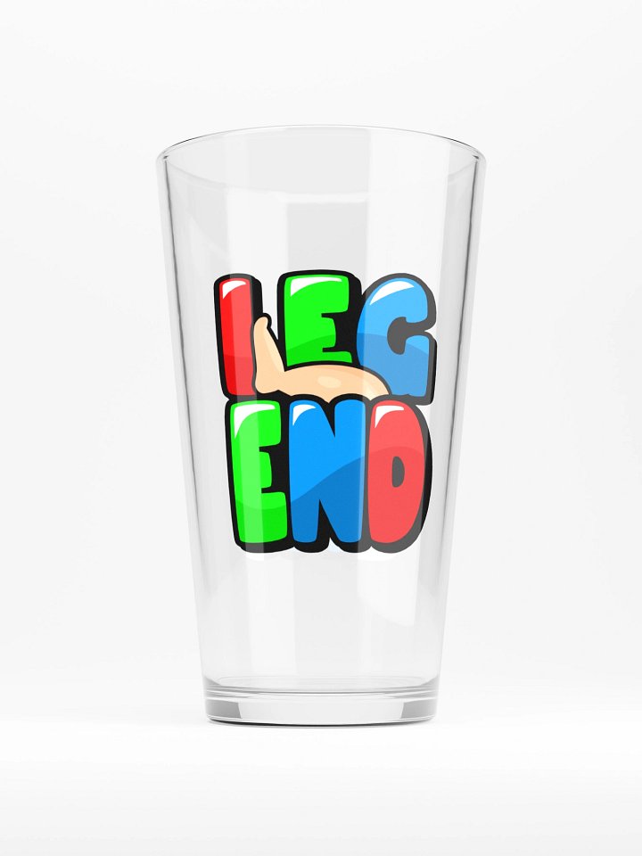 LEG-END PINT GLASS product image (1)
