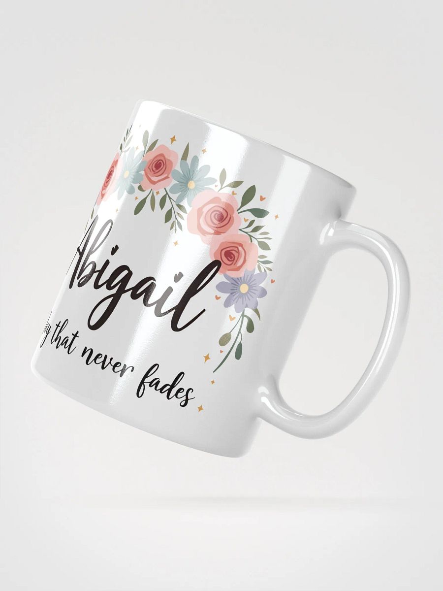 Abigail Mug: Celebrate Joy That Never Fades with Personalized Elegance product image (2)