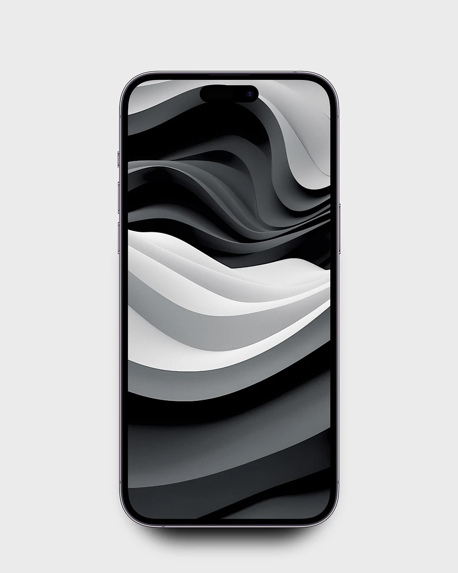 Grayscale Tides 8K Wallpaper Pack [UPDATE] product image (8)