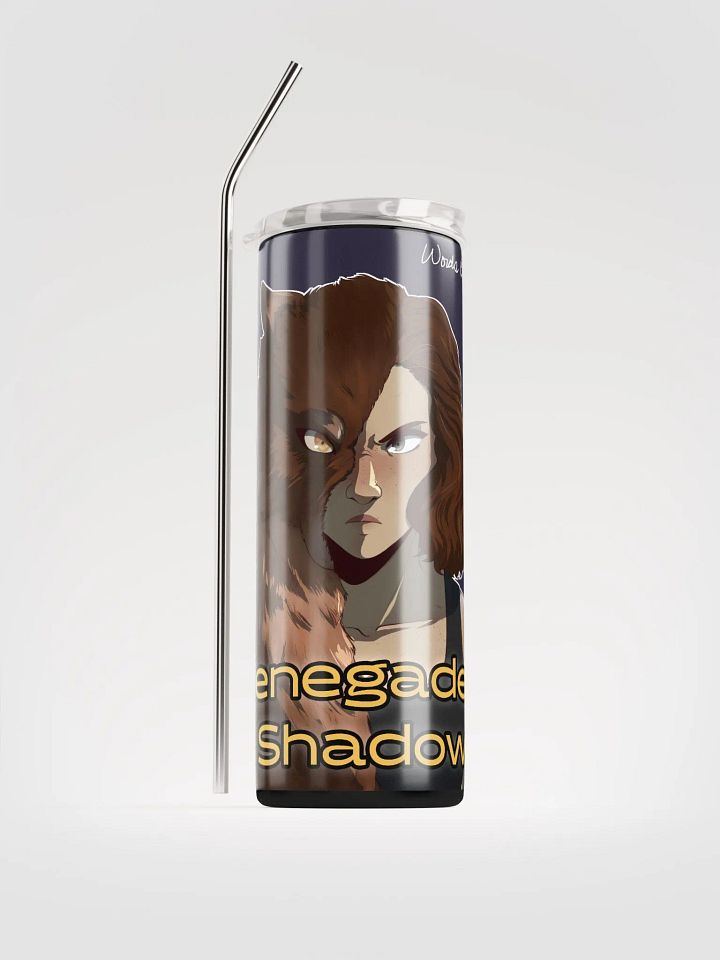 Renegade's Shadow Tumbler with Straw product image (1)