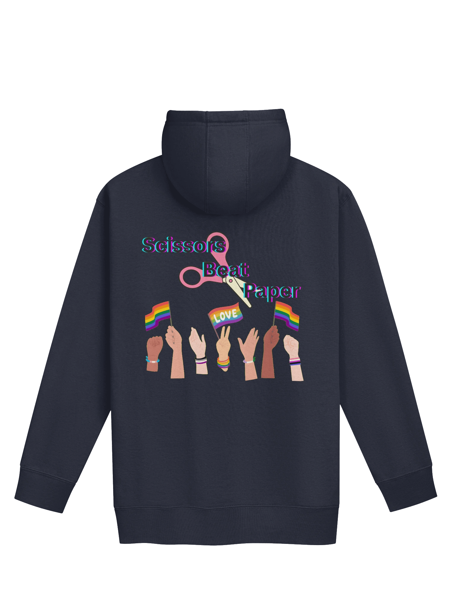 Scissors Beat Paper Hoodie product image (15)