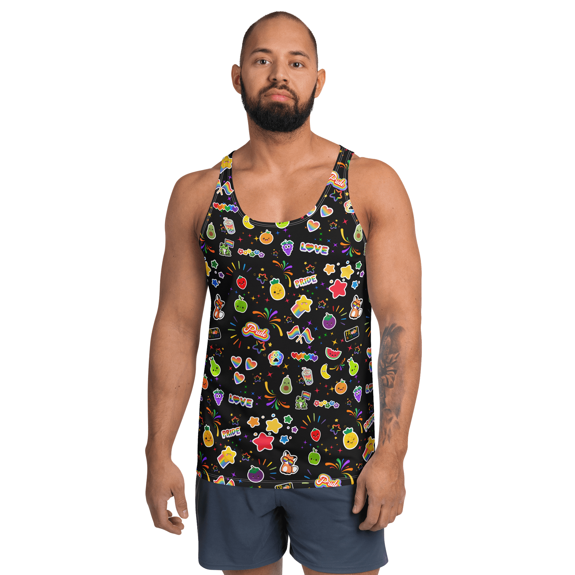 Pride Confetti Tank Top product image (3)