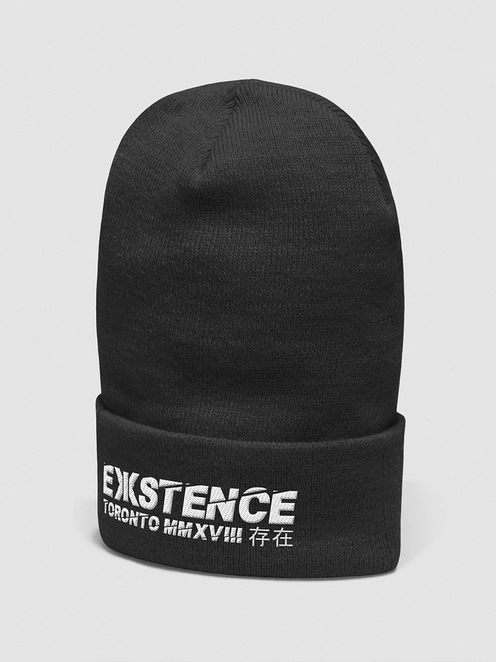 Existence Original Typography Cuffed Beanie product image (8)