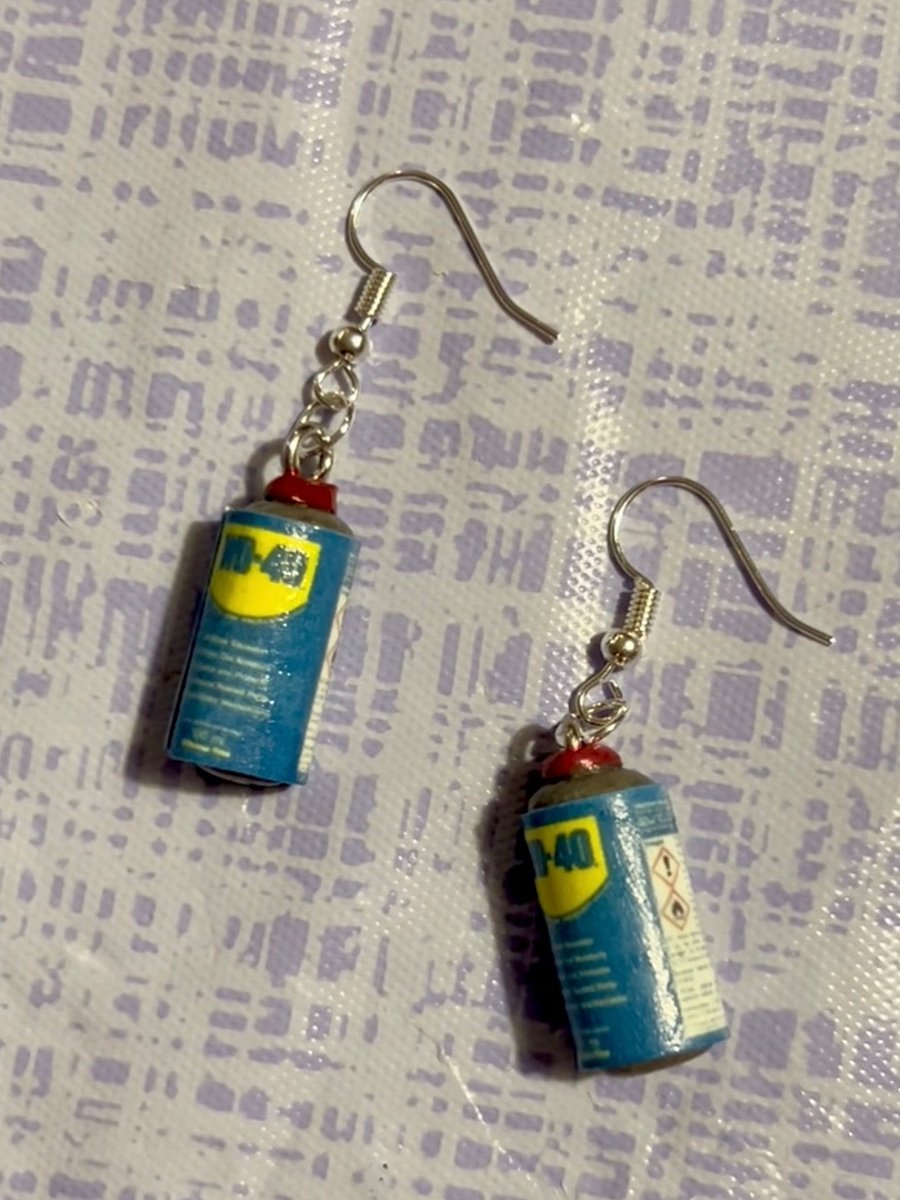 WD-40 Earrings product image (1)