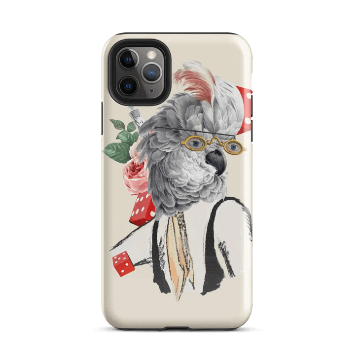 Surreal Parrot Suit iPhone® Tough Case product image (26)