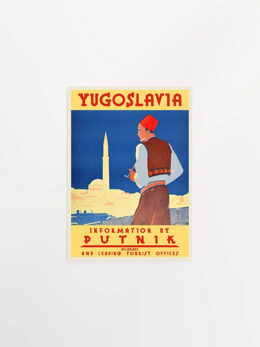 Yugoslavia. Denmark, 1930s (English version) — retro vintage travel poster product image (6)