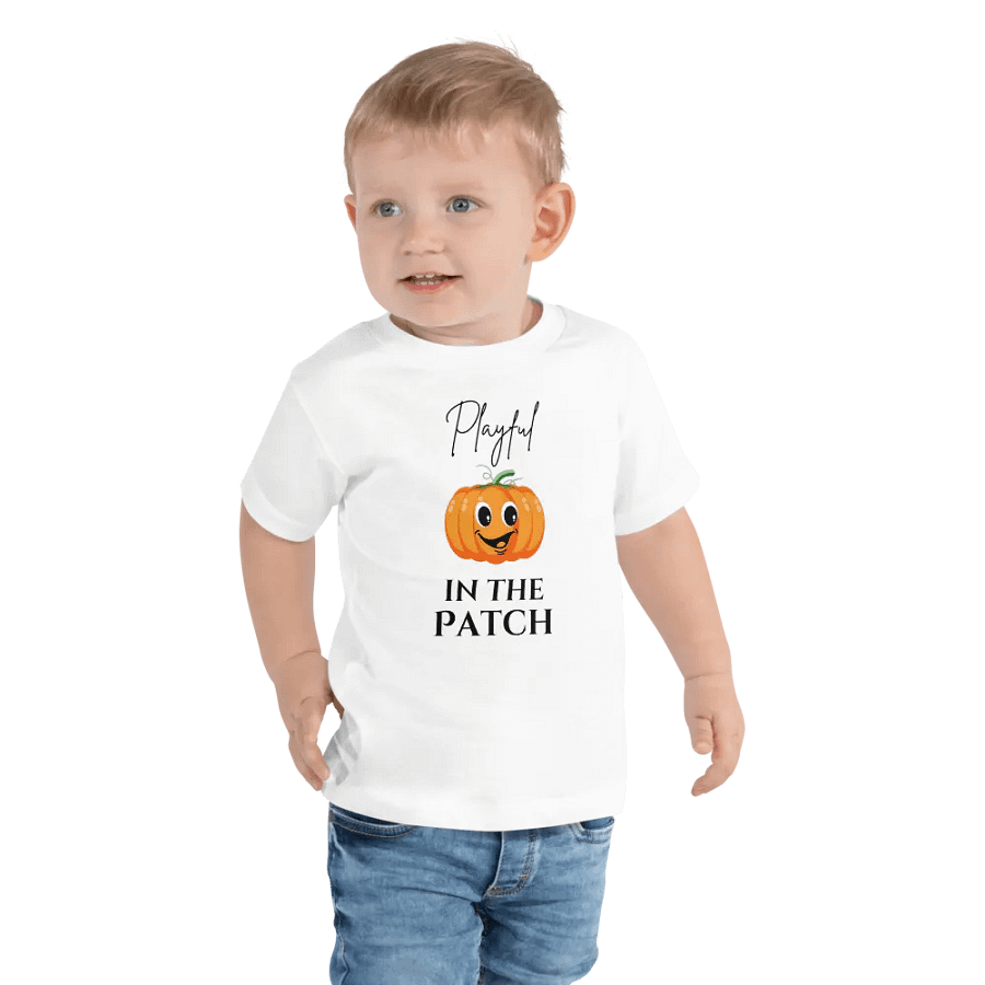 Playful Pumpkin Patch Toddler T-Shirt product image (1)