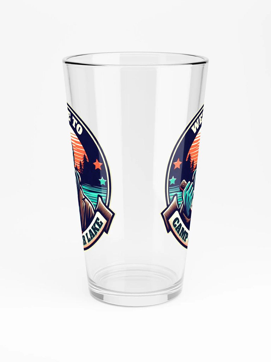 Welcome to Camp Corner Lake Pint Glass product image (3)