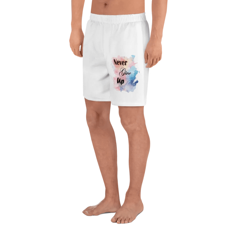 Nebula Never Give Up Athletic Shorts product image (4)