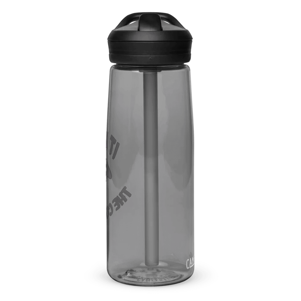 Gamer Excuse Staggered Design Water Bottle product image (2)