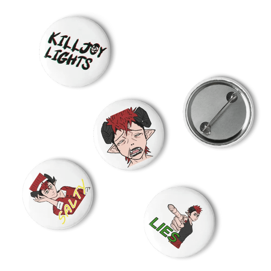 Killjoy Logo and Emote Pin Set product image (15)