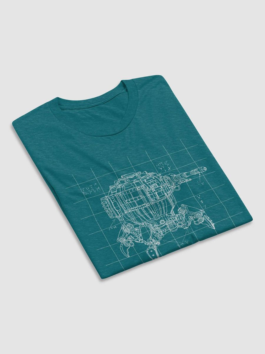 Doom Crawler Blueprint - Triblend Short Sleeve T-Shirt product image (7)