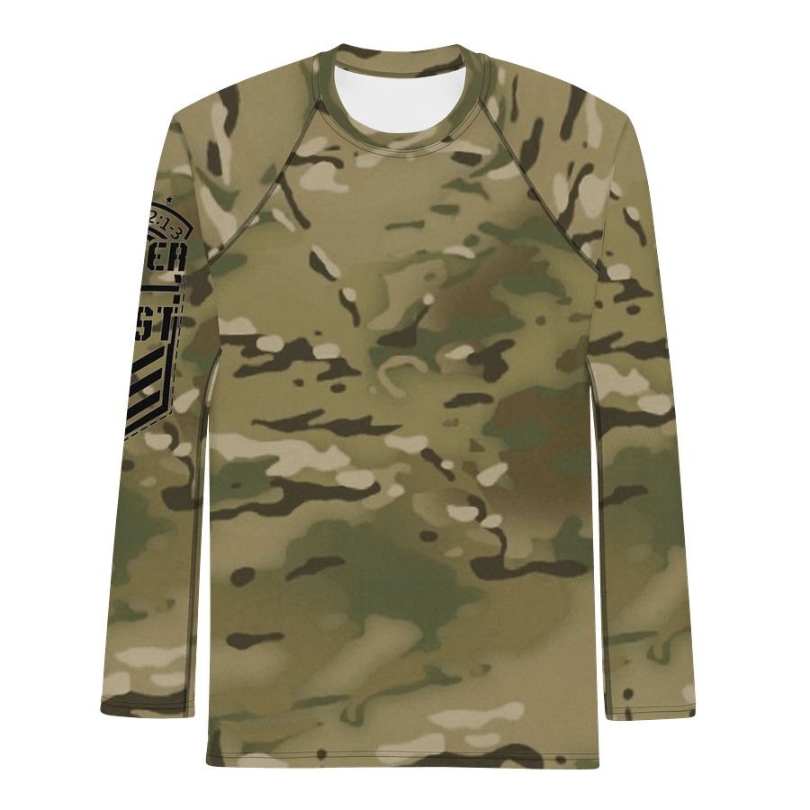 Faithful Camo: Men's Rash Guard - Multicam product image (1)