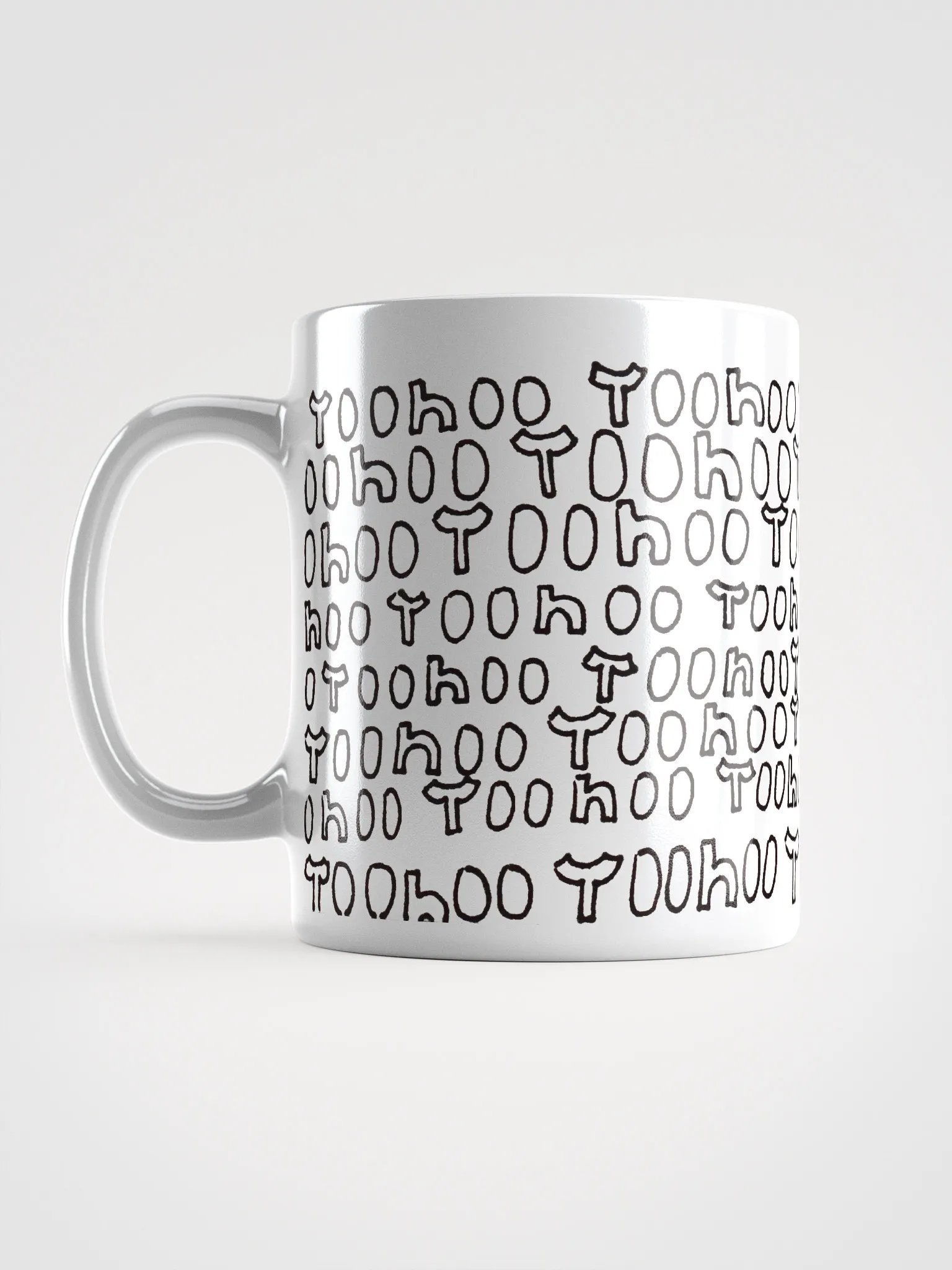 Yoohoo White Glossy Mug product image (5)