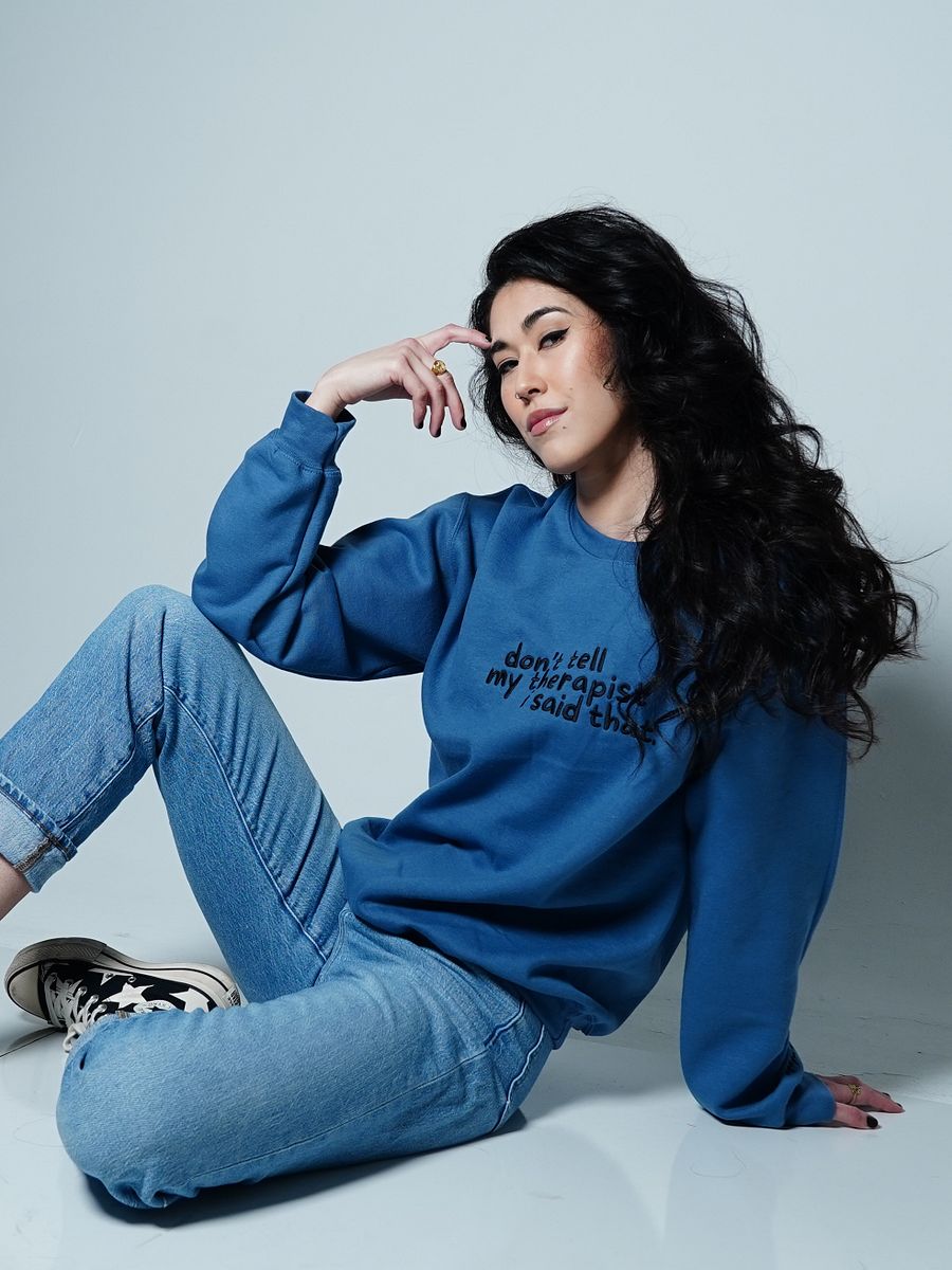 Conducive Crewneck Sweatshirt (Embroidered - Dark Thread) product image (12)