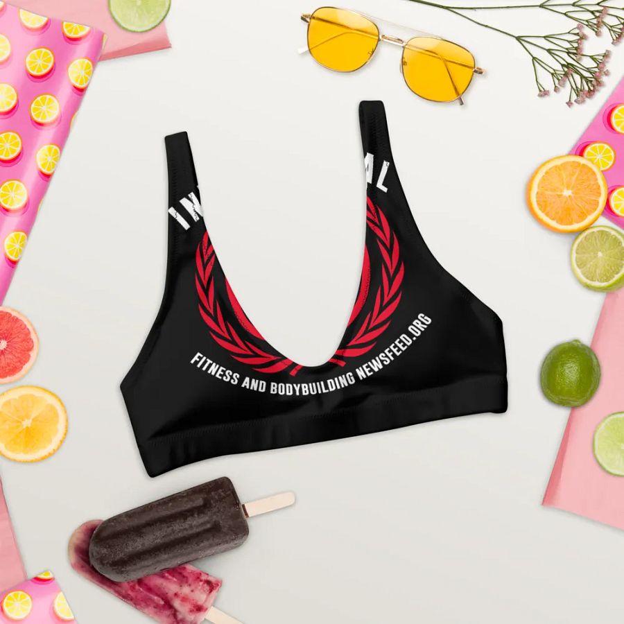 IFBNewsfeed.Org's All-Over Print Recycled Padded Bikini Top product image (6)