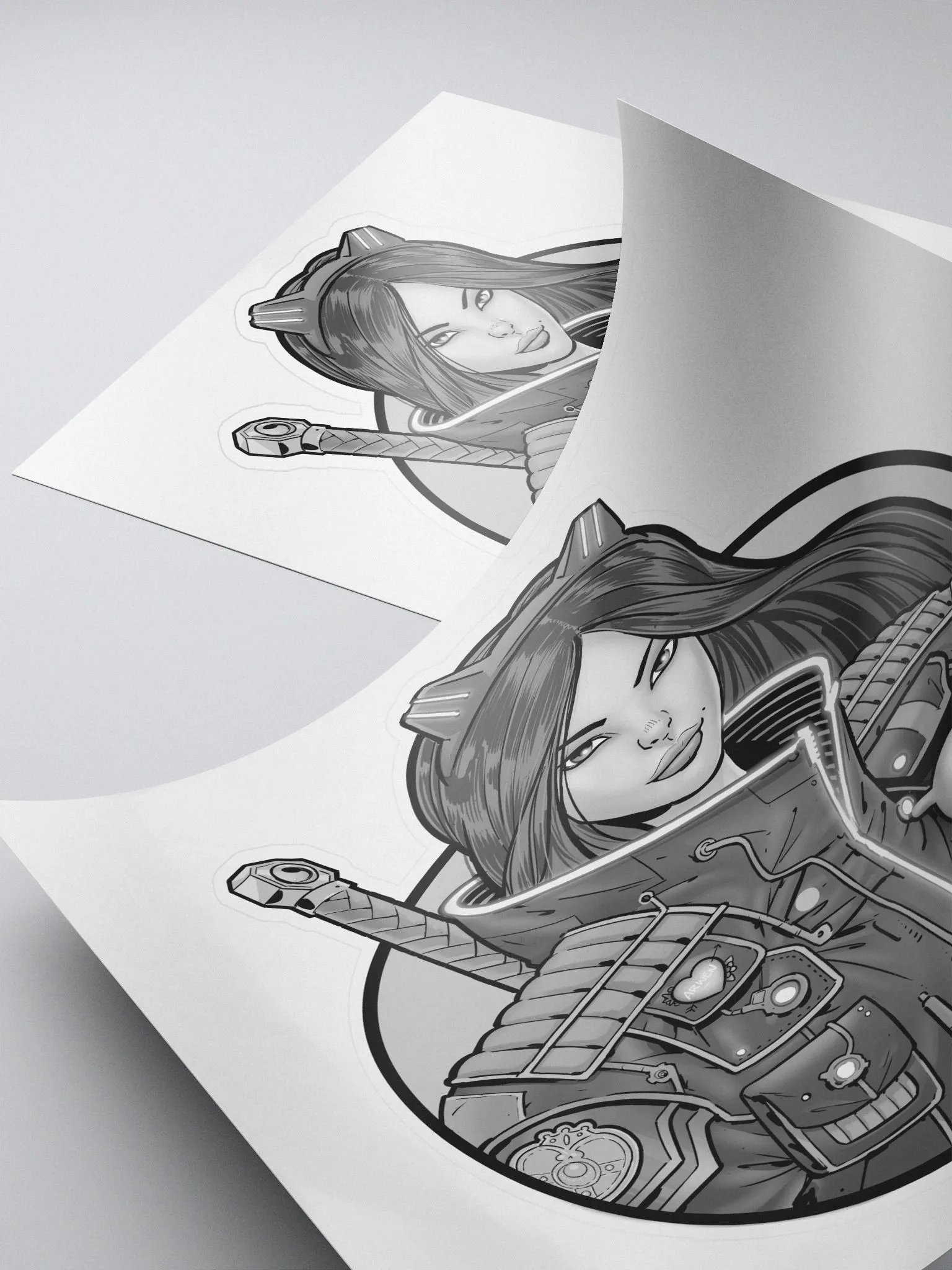 cyberpunk sticker product image (4)
