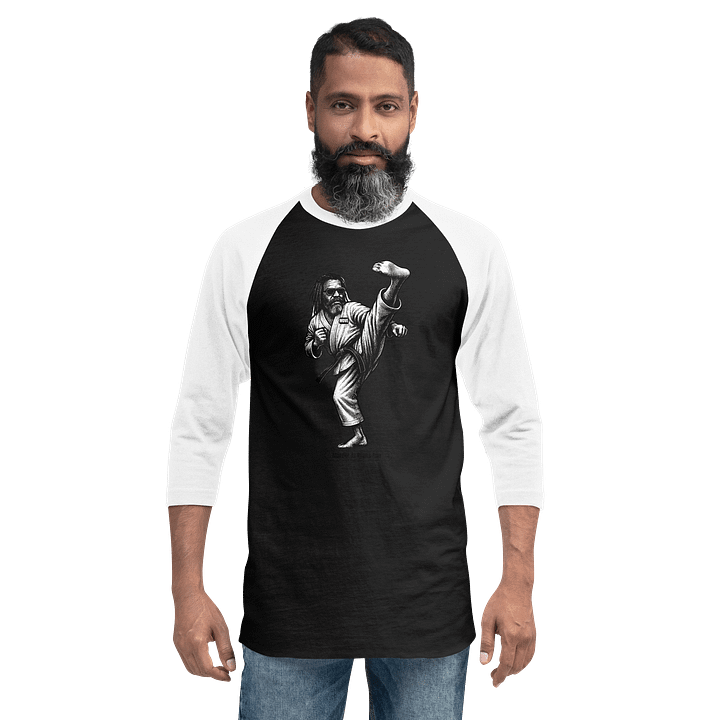 Black Belt in Bullsh*t Baseball Tee product image (11)