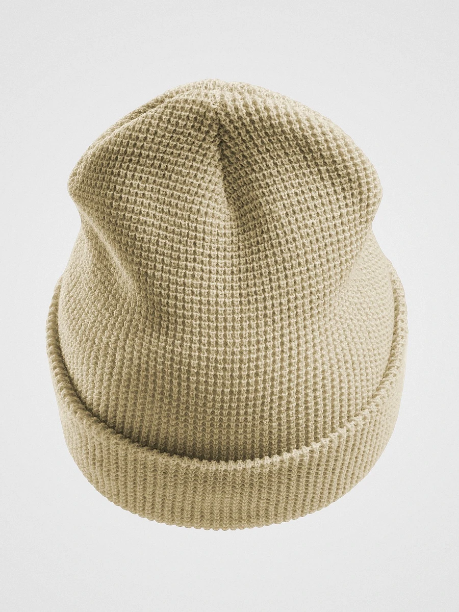 Monogamish embroidered waffle beanie product image (15)