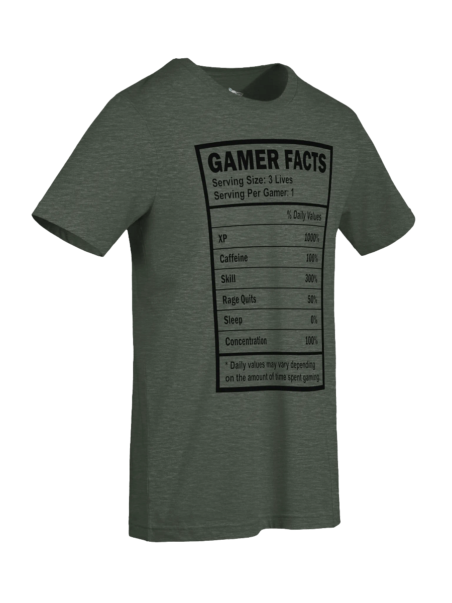 Gamer Facts Tee product image (96)