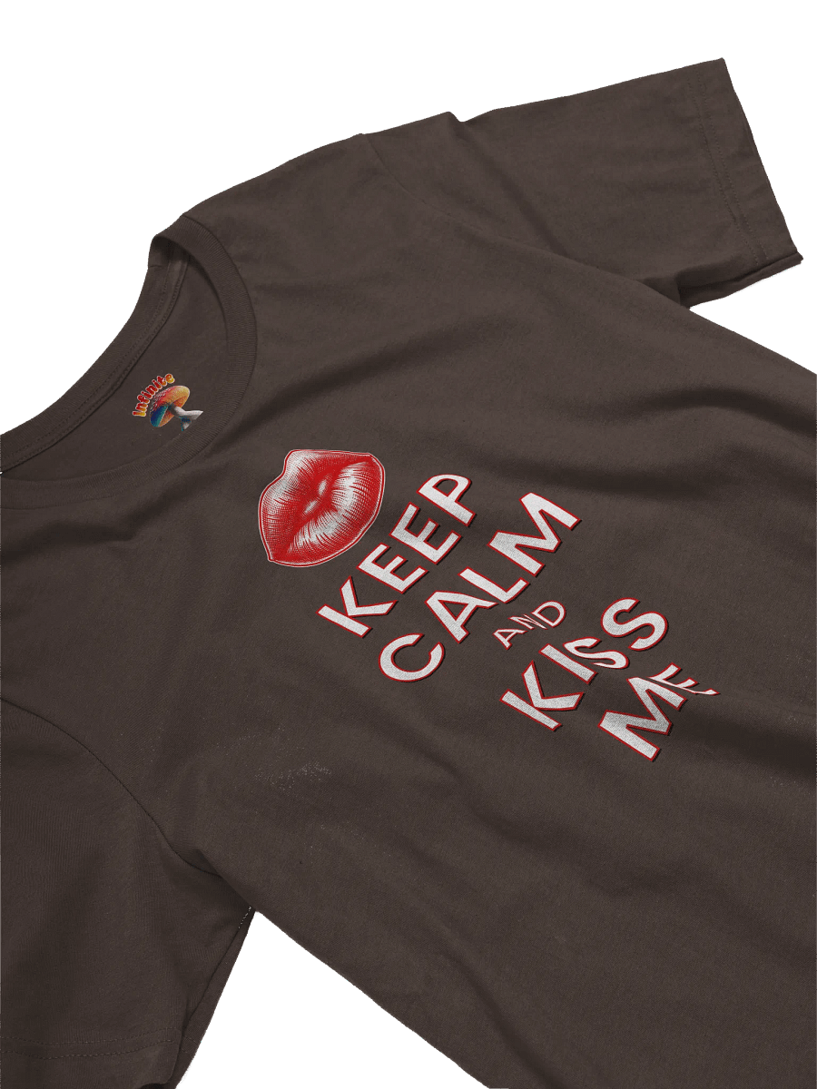 KEEP CALM AND KISS ME T-SHIRT product image (3)