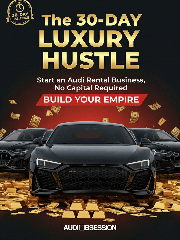 The 30-Day The Four Ring Side Hustle: Start an Audi Rental Business, No Capital Required product image (1)