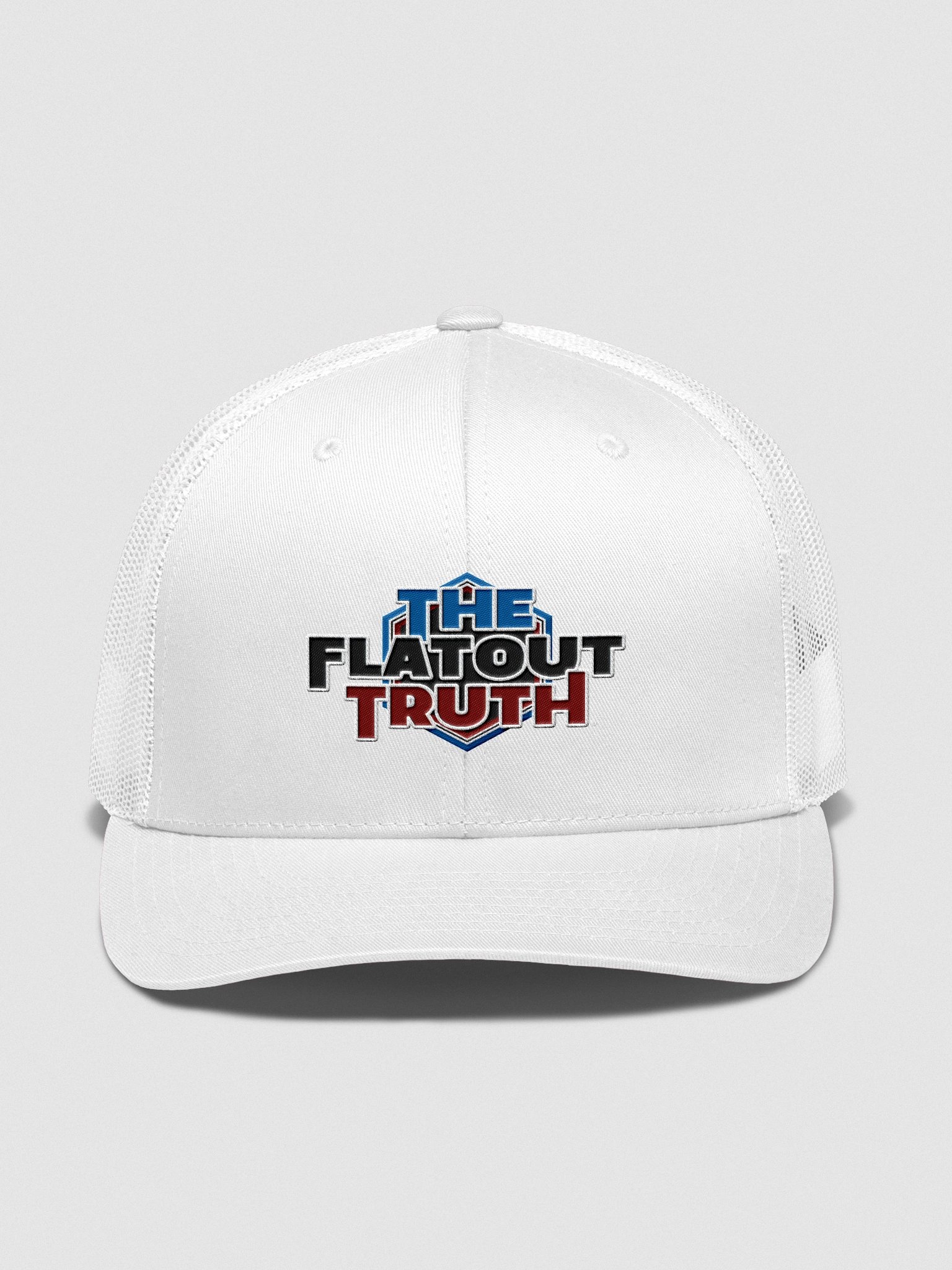 TFOT Embroidered Retro Blue Hex Snapback Trucker Hat product image (1)