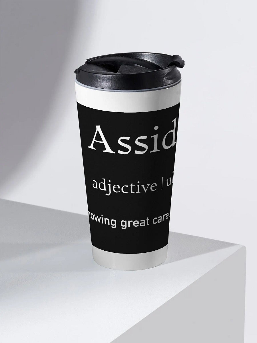 Assiduous Definition Stainless Steel Travel Mug BY ASSIDUOUS ZA product image (2)