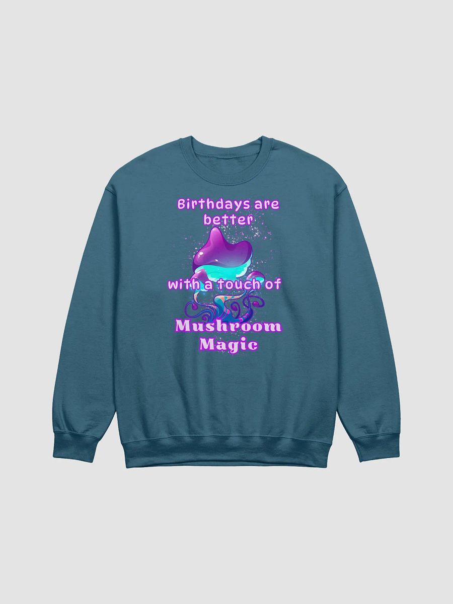 Mushroom magic Birthday classic crewneck sweatshirt product image (1)