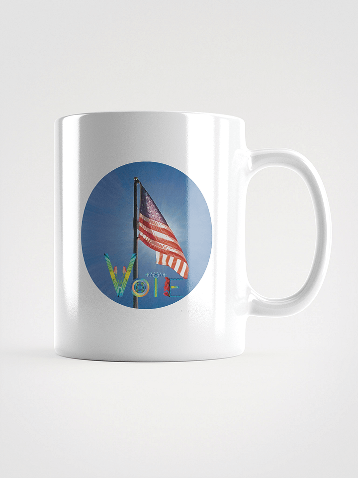 Vote mug with flag product image (1)