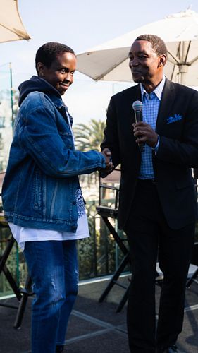 At an event held on the rooftop of the London Hotel during NBA All-Star Weekend, Lauryn Hill unexpectedly takes the stage to ...