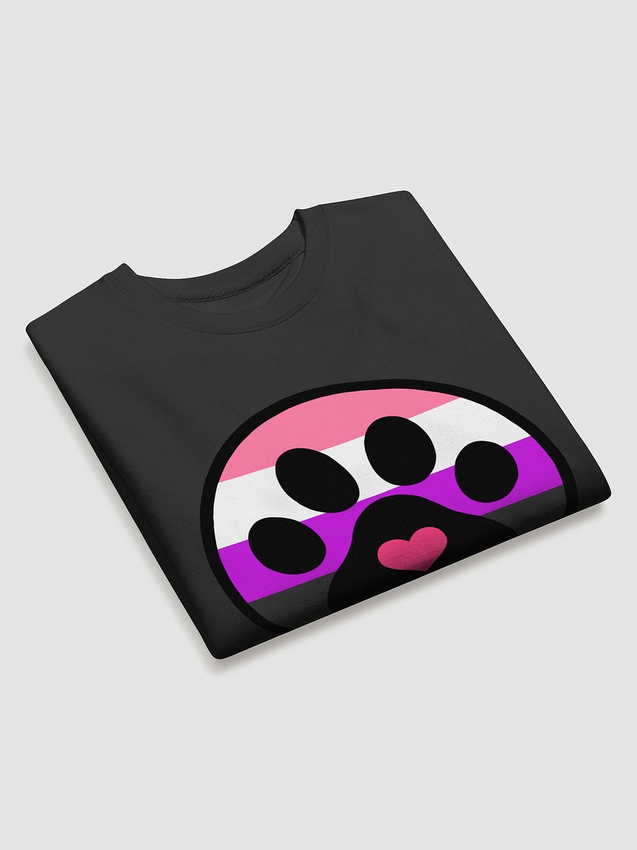 Pride Paw Sweatshirt - Genderfluid product image (3)