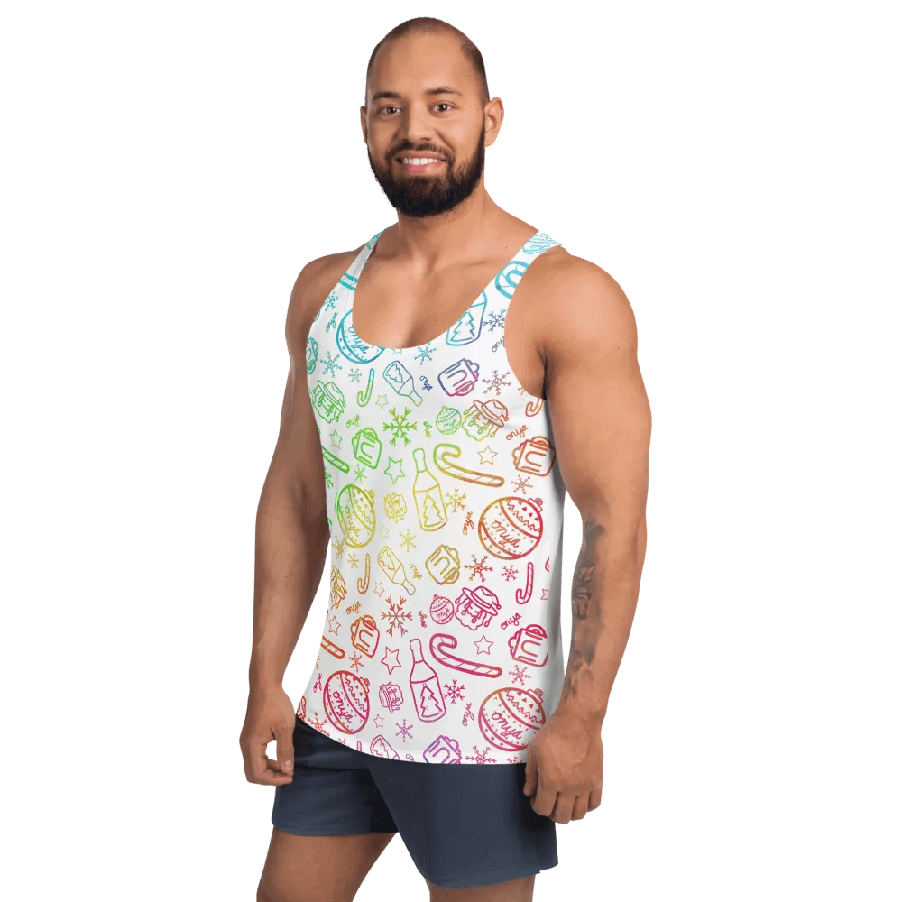 Limited Edition Christmas Rainbow Tank Top product image (2)