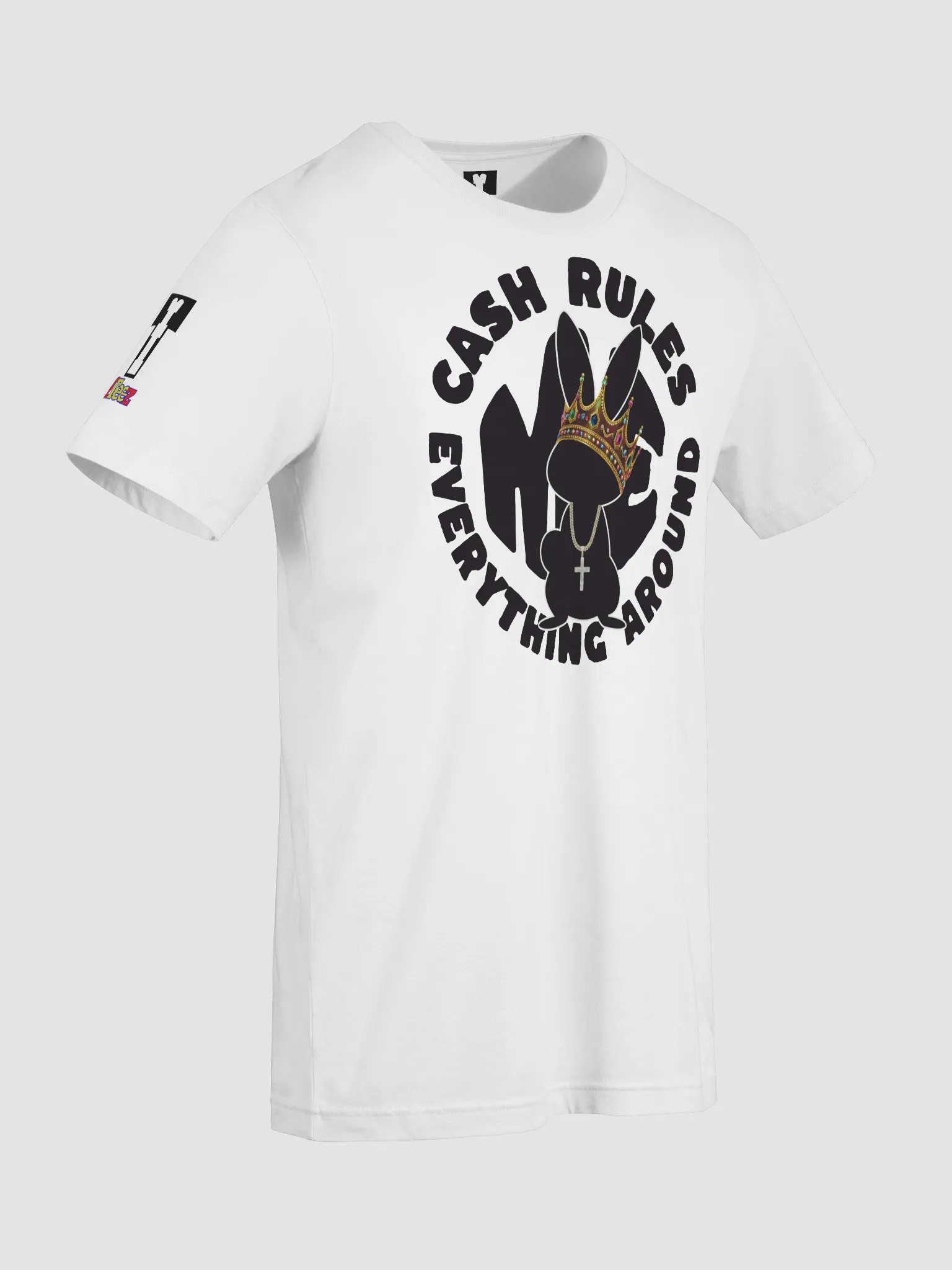Big Hoppa in C.R.E.A.M tee (white/gray) product image (8)