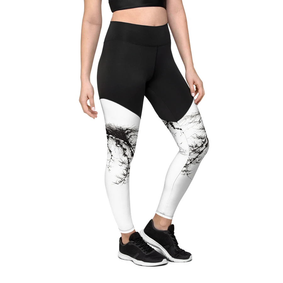 Bamboo Root All-Over Print Sports Leggings product image (34)