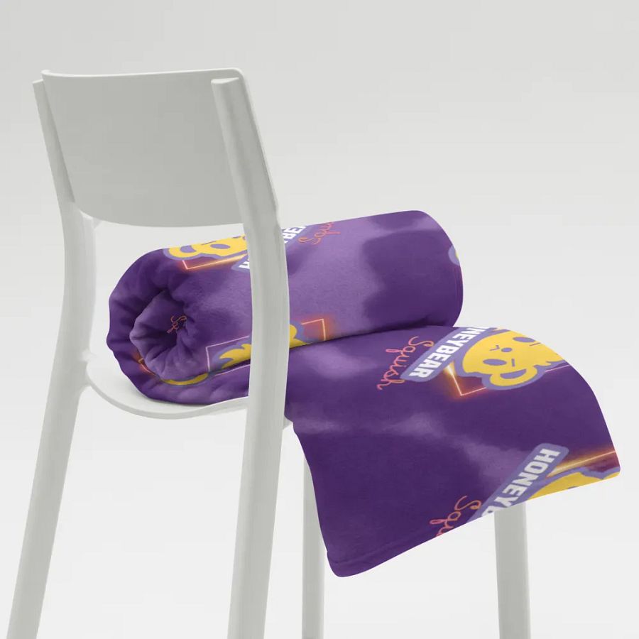 HBS LOGO Throw Blanket product image (5)