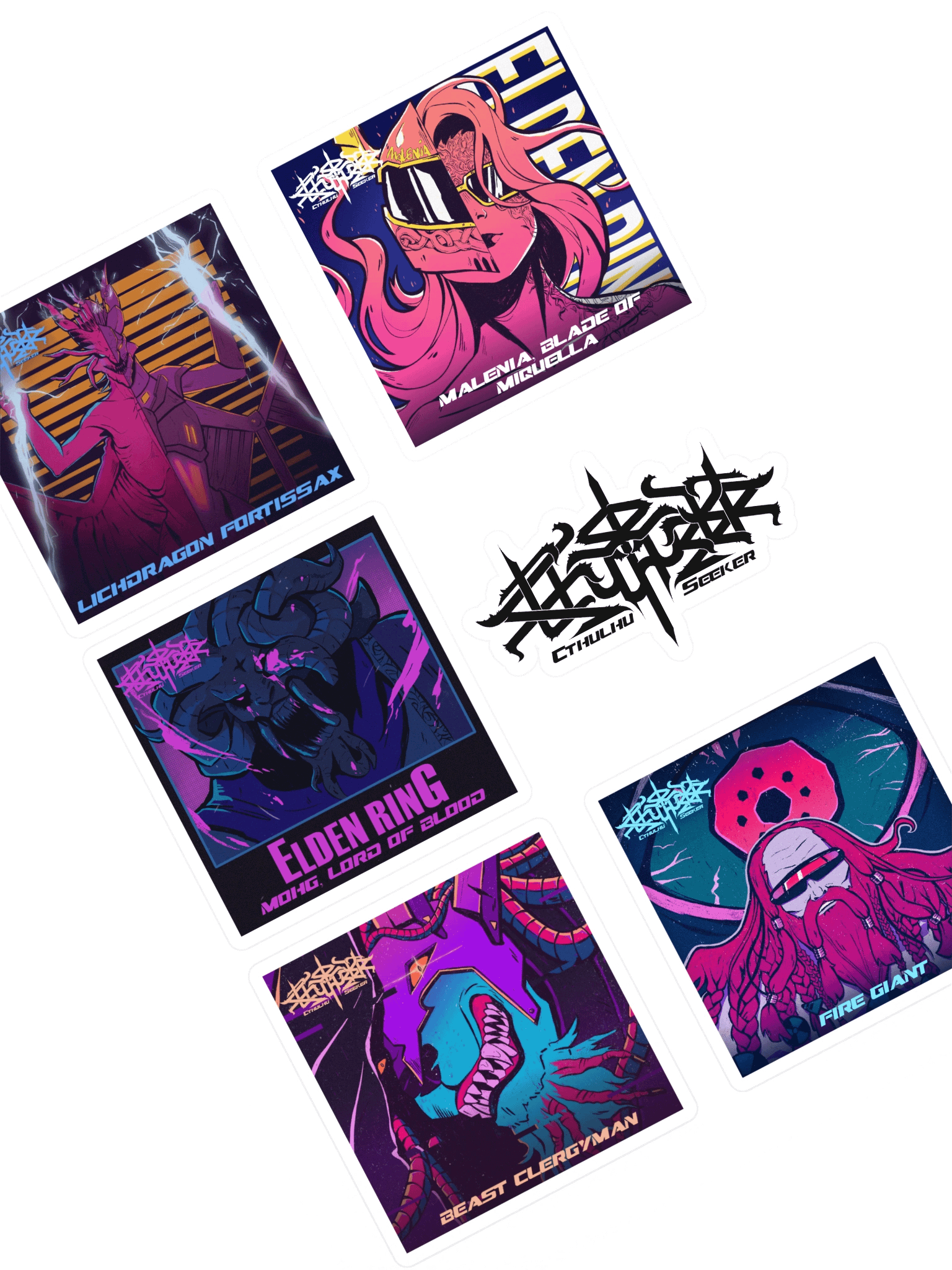 Elden Ring Stickers - Ver. 1 product image (1)