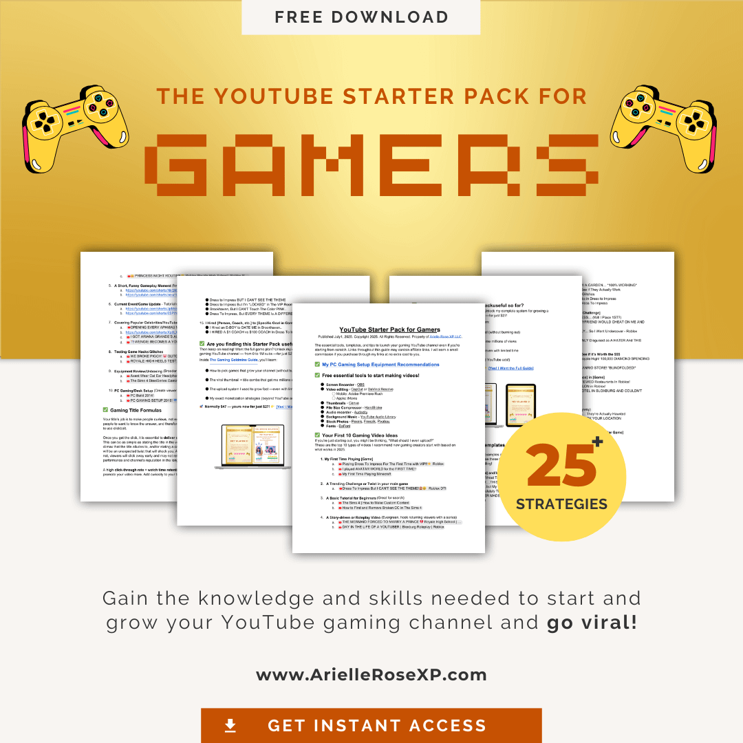 The Gaming Goldmine Guide: How to Grow a YouTube Gaming Channel to 1 Million Subs! product image (3)
