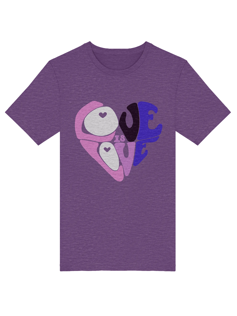 Genderfluid Love is Love big print tee product image (5)