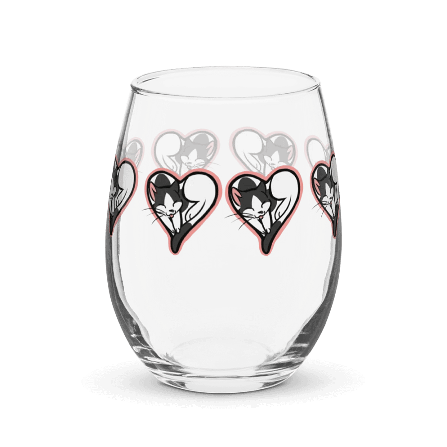gupasmHeart Stemless Wine Glass product image (2)